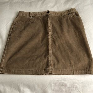 Corduroy skirt